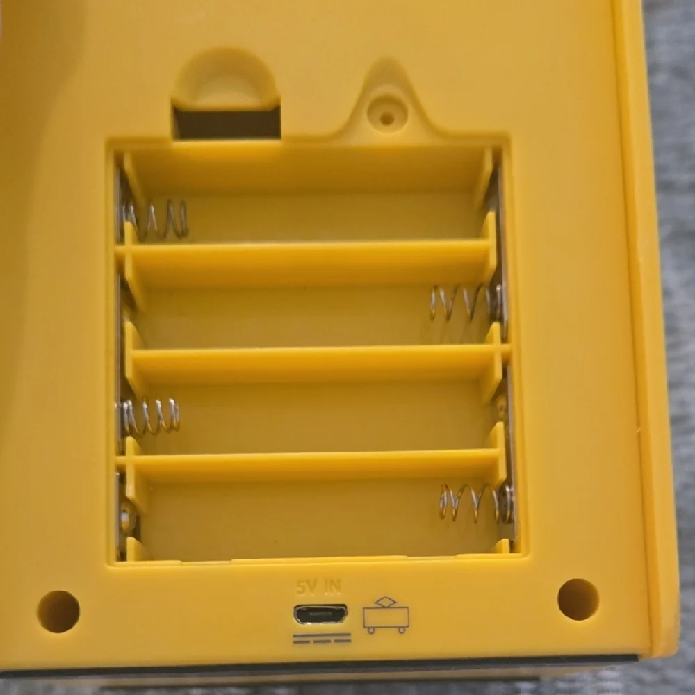 Arcade Pac-Man Mini Console - Yellow and Black